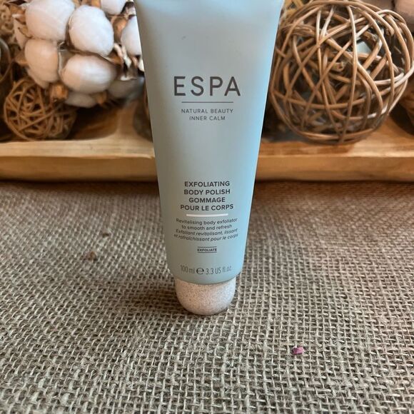 ESPA exfoliating body polish and Kayo silicone body scrubber bundle both NEW - Picture 3 of 9